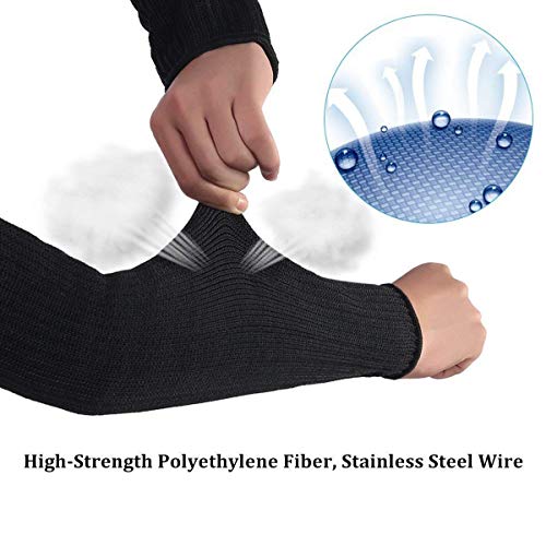 ISbaby Arm Sleeves – Cut & Heat Resistant Forearm Protectors For Gardening, Kitchen Work, And Thin Skin Care