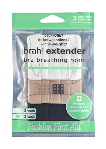 Bra breathing room; 3 hook; white, beige, black