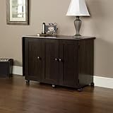 Sauder Sewing Craft Cart, Cinnamon Cherry Finish (Kitchen)