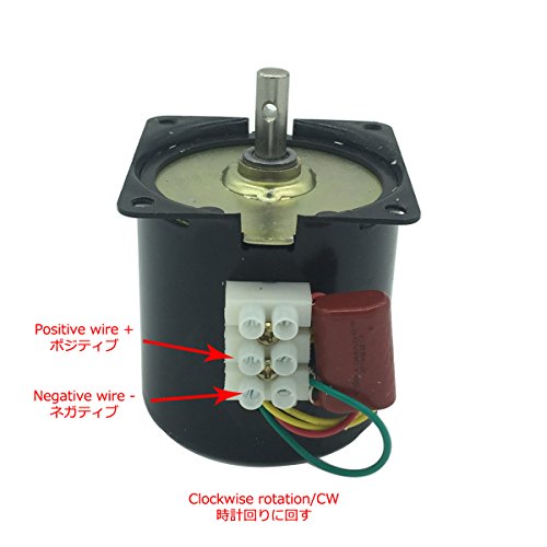 Bringsmart 60ktyz 110V 110rpm Ac Motor Low Noise Gearbox Electric Motor Barbecue High Torque 110V Synchronous AC Reduction Motor