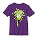 Splatoon Green Team Youth T-shirt - Purple (Youth Medium)