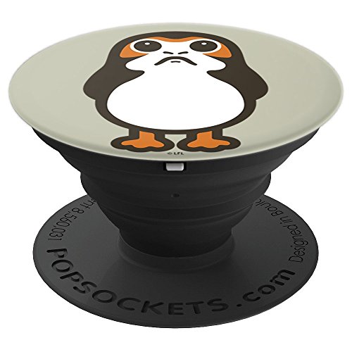 STAR WARSStar Wars Porg Cutie Mini Digital Art PopSockets Standard PopGrip