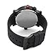 red line Men's 50037-BLK Specialist World Time Black Dial Black Silicone Watch