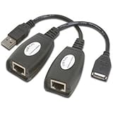 USB Over Ethernet RJ45 Extender Adapter Cat5 Cat6