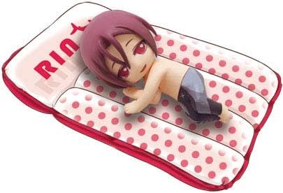 Free! Eternal Summer Charapuka 3 Chibi PVC Figure -Rin Matsuoka neoki ver.