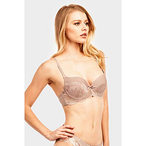 Mamia Women's Full Cup Push Up Lace Bras (Pack of 6) (36C, Lotus) - Thumbnail 6