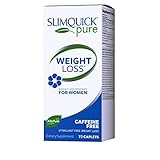 Slim Quick Pure Caffeine Free dietary Supplement Caplets, 72 Count, Lose 3x the weight