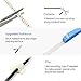 HitLights LED Strip Lights Cool White 5000K, 16.4ft High Density 12V Tape Light, UL-Listed, 600 LEDs, 300Lm/ft, Flexible Dimmable Rope Lights for Bedroom, Kitchen, Cabinet (Power Source Not Included)
