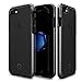 PATCHWORKS iPhone 8/7 Case, Level Case Black/Clear - Military Grade Protection Case, Extra Protection, Impact Disperse System