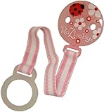 RaZbaby Keep - It - Kleen Pacifier Holder - Pink