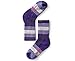 Smartwool Kids' Hiking Crew Socks - Striped, Medium Cushioned Merino Wool Performance Socks
