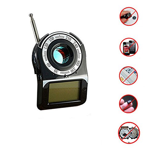 RF Detector Anti-Spy Signal Bug Hidden Camera Laser Lens GSM Device Finder - Mute Vibration + Beep + LED indicato - Thumbnail 3