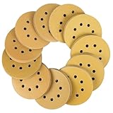 LotFancy Sanding Disc, 5 Inch 8 Hole, 110PCS 60 80