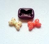 Silicone Mold 3D Minnie Mouse Bow (24mm) - Fondant Chocolate Candy Cupcake Mould