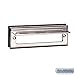 Salsbury Industries 4035C Mail Slot, Standard/Letter Size, Chrome Finish