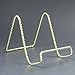 Wire Easel Display Stand - Twisted Brass Metal - 4