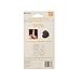 VELCRO Brand for Fabrics | Permanent Sticky Back Fabric Tape for Alterations and Hemming | Peel and Stick - No Sewing, Gluing, or Ironing | Pre-Cut Ovals, 1 x 3/4 inch, Black - 8 Sets,91879