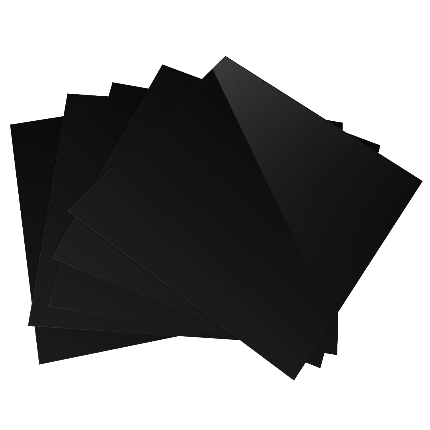 5 Pack 12" x 12" x 1/8" HDPE Sheet, Plastic