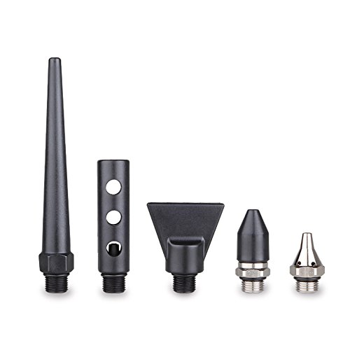 5Piece Nozzle Set For Capri Tools 2-Way Air Blow Gun