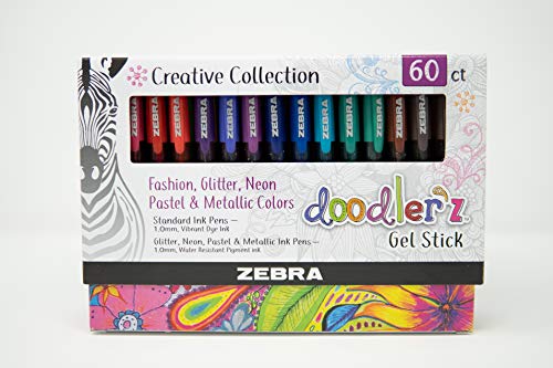 Zebra Pen Doodlerz Gel Stick Pen Set - Image 5