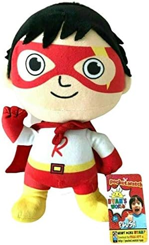 Ryan’s World Ryan Plush Figure Red Titan Combo Panda Moe Monster Gus Gator Toy Gift (Red Titan)