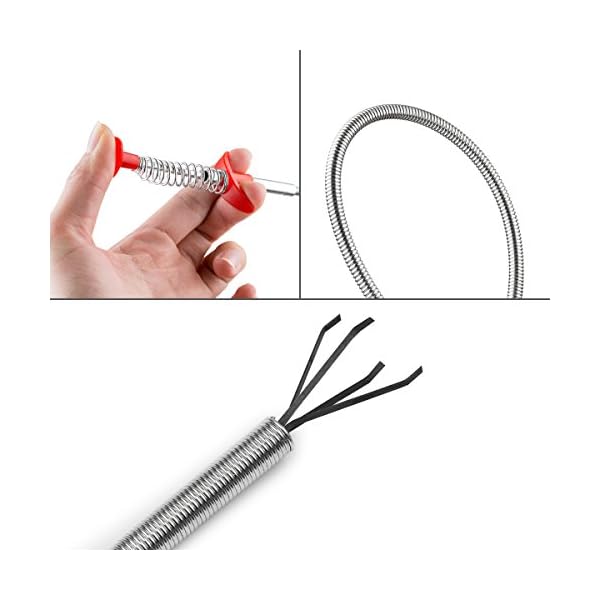 GUGULE Hair Drain Clog Remover Drain Relief Tool for Drain Cleaning - Image 6