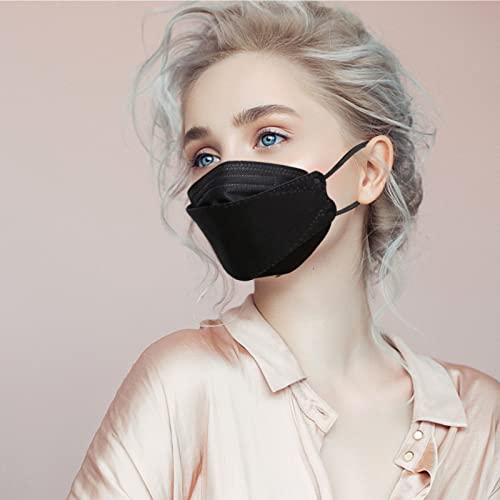 KF94 Mask 50 Pack Black or Multicolored KF94 Face Masks for Women Men