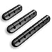 Cable Clips Cord Organizer Cable Management, YUERSEAK Adhesive Wire Cord Holder for Computer Power Cords,USB Charging Cables, Mouse Cable, Desk PC, Office Home Car - 7, 5,3 Slots Black, 3 Packs