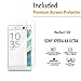 Circlemalls 2 Pieces Slim Hybrid Shockproof Protective Phone Case Cover and Stylus Pen Compatible for [Sony Xperia XA Ultra], with [Premium Screen Protector]-Silver