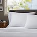 Amazon Brand – Pinzon 500-Thread-Count Pima Cotton Sateen Bed Sheet Set - Queen, White