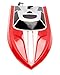 Vector28 2.4Ghz Radio Remote Control Micro High Speed RC Racing Boat Speed Boat RTR (Red) by Midea Tech