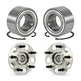 Front Rear Wheel Bearing And Hub Assembly Kit For