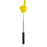 Telescopic Big Finger Teacher Pointer for Classroom,Conference Presentation, Retractable Pointer Stick with Soft Grip Handle