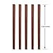 Wooden Chopsticks, Donxote 9.84 Inch Reusable Natural Healthy Chopsticks, Asian Classic Style for Dining Room, Kitchen, Japanese Noodles, Korea Gourmet, Set of 10 Pairs