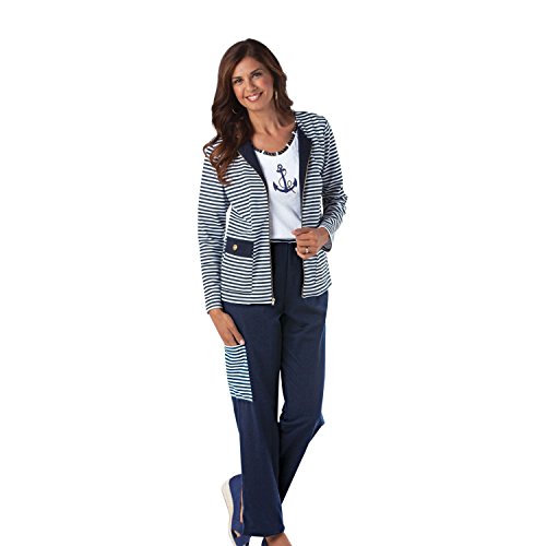 Petite Nautical Pants 