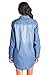 Blue Age Womens Chambray Denim Shirt Blouse Denim Tops