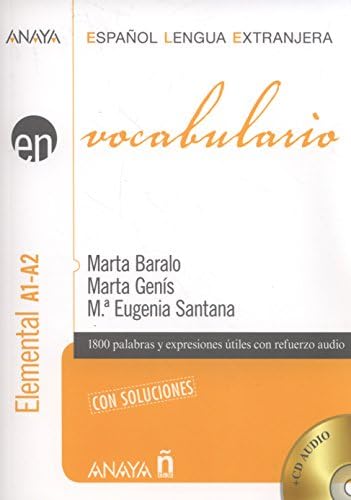 Vocabulario. Nivel elemental A1-A2 (Español Lengua Extranjera / Spanish for Foreigners) (Spanish Edition)