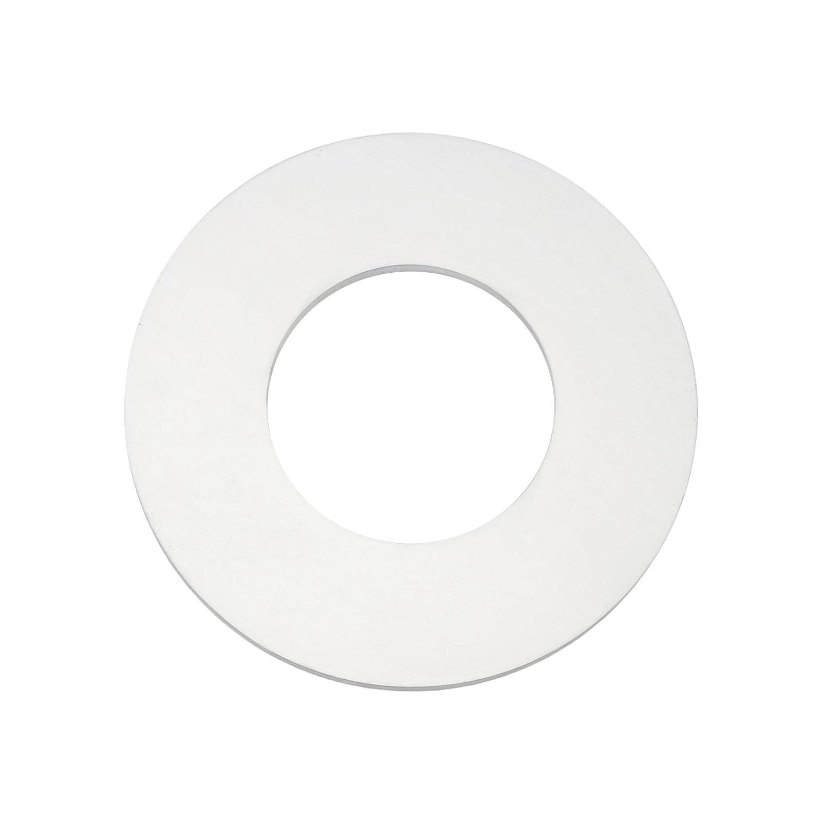 YINETTECH 1pc Kitchen Tap Large Base Repair Washer Aluminium 70 x 35 x 3mm Tap Repair Accessories Flat Washer for Tap Shower Fix Silver