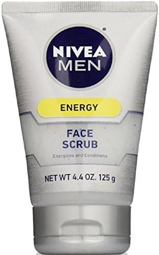 Nivea Men Nivea for Men Energy Face Scrub, 4.4-Oz. Tubes (Pack of 4)