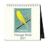 Cavallini 2017 Vintage Birds Desk Calendar