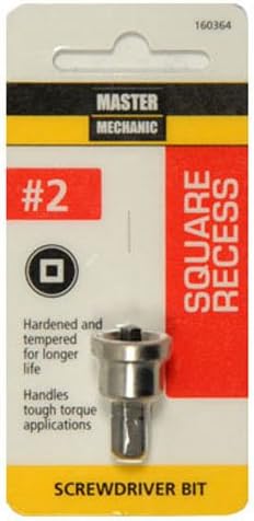 Master Mechanic 160364#2, Square Recess Drywall Bit