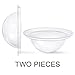 15 Sets Plastic Bath Bomb Molds Small Size - Golf Ball Size