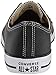 Converse Unisex-Adult Chuck Taylor All Star Leather Low Top Sneaker, Black, 9 M US