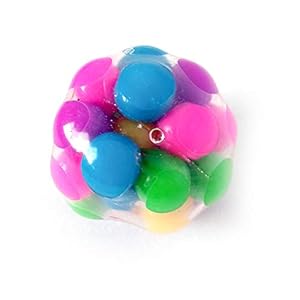Squeeze Ball Toy, Stress Balls for Kids Stress Relief Ball for Adults, Sensory Fidget Toy Squishy Rainbow Stress Ball…