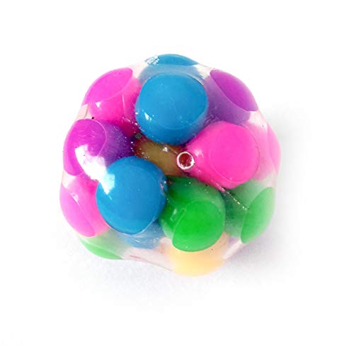 Squeeze Ball Toy, Stress Balls for Kids Stress Relief Ball for Adults, Sensory Fidget Toy Squishy Rainbow Stress Ball…