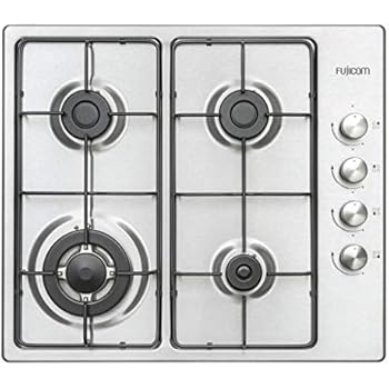 Amazon Com Fujicom Built In Stainless Steel 4 Burners Gas Cooktop