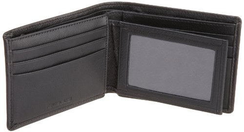 Perry Ellis Men's Gramercy Passcase Wallet, Black, One Size