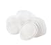 60 Pcs Circular Organic Cotton Puff Facial Makeup Cotton Pads Remover Cleansing Cotton- Carton Packaging