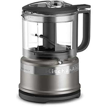 KitchenAid KFC3516ACS 3.5 Cup Food Chopper, Cocoa Silver
