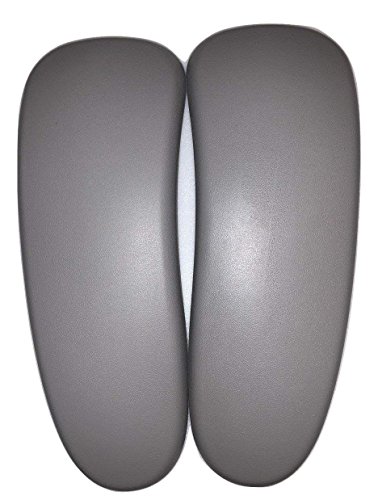 Classic Vinyl Arm Pads Pair for Herman Miller Aeron Chair - Smoke Gray …